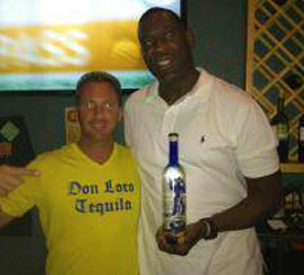 NBA Super Star Shawn Kemp is down with Don Loco Tequila!